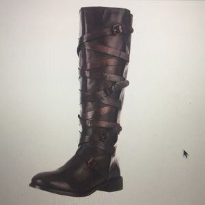 Leather Riding Boots Size 9